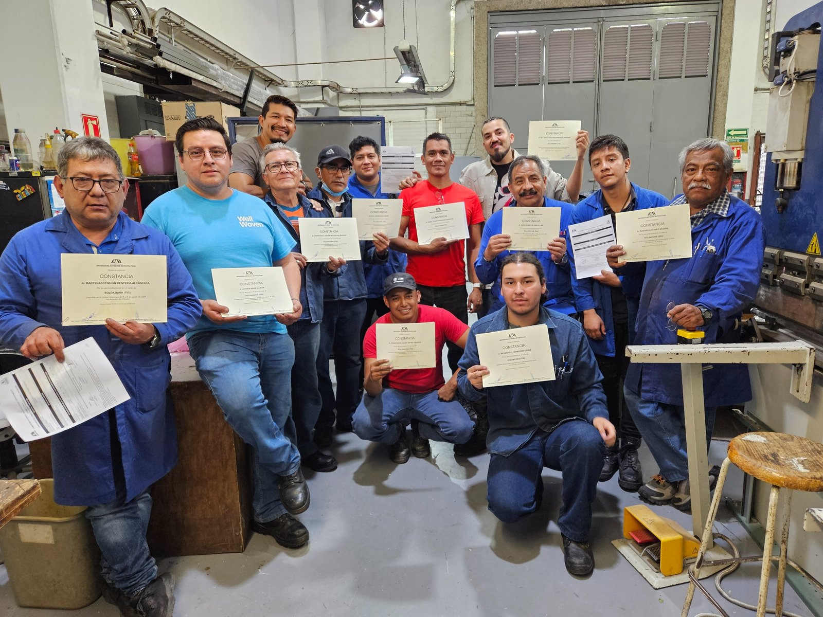 Certificación y entrega de constancias oficiales DC3