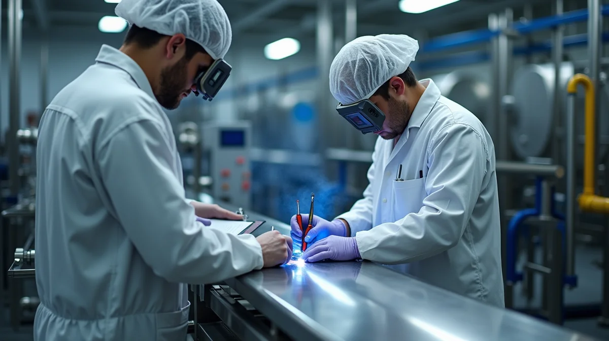 4. Integración con sistemas de calidad alimentaria: La trazabilidad en soldadura TIG para la industria alimentaria no es un